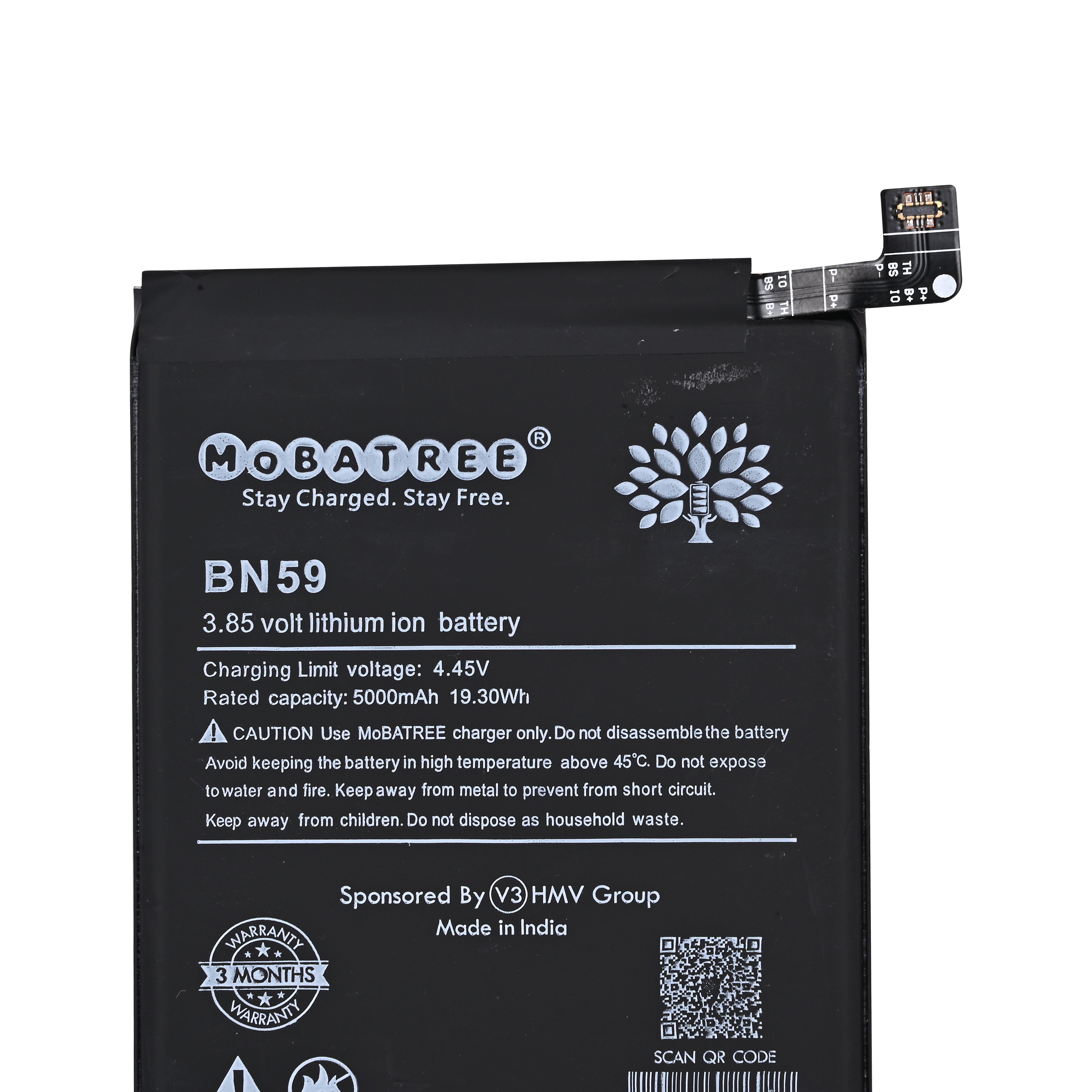Mobatree Bn59 Original Mobile Battery For Xiaomi Redmi Note 10 Redmi Mobatree 2583